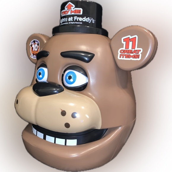 10 Years Five Nights at Freddy's Large Talking Animatronic Bear Coin Head FNAF - Picture 6 of 10